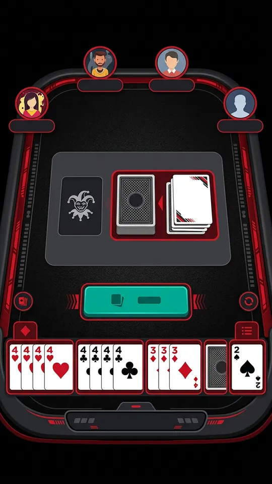 Master Rummy table